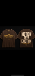 Manifest millions- motion over emotion tee