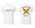 Higher calling- proverbs 27:17 tee